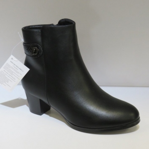 Botki damskie ocieplane na obcasie (36-41) ZS920-2