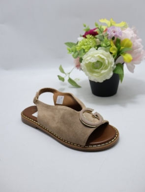 Sandały damskie na płaskim (36-41) A8230 KHAKI