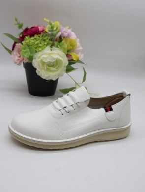 Półbuty damskie na płaskim (36-42) 25107-8 WH
