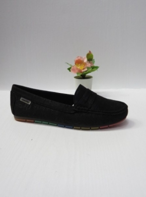 Mokasyny damskie na płaskim (36-41) GS51 BLACK