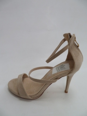 Sandały Damskie na szpilki (36-41) 7039 BEIGE