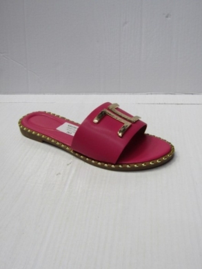 Klapki damskie na płaskim (36-41) DM97 FUSHIA