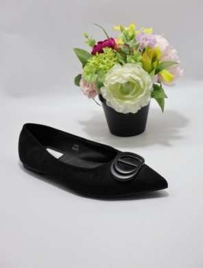 Baleriny damskie (36-41) T515 BLACK
