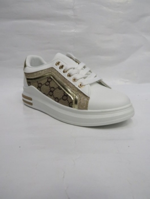 Buty sportowe damskie na płaskim (36-41) BO-816 WHITE