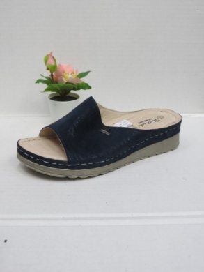 Klapki damskie na koturnie (36-41) 0531-A D.NAVY