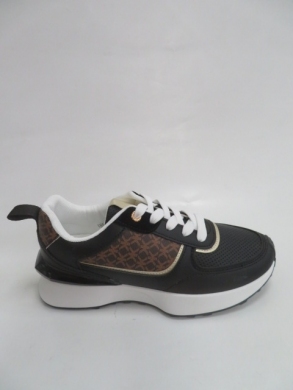Buty sportowe damskie na płaskim (36-41) 1008-1 BLACK