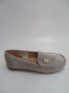 Mokasyny damskie na płaskim (36-41) LE523  GREY