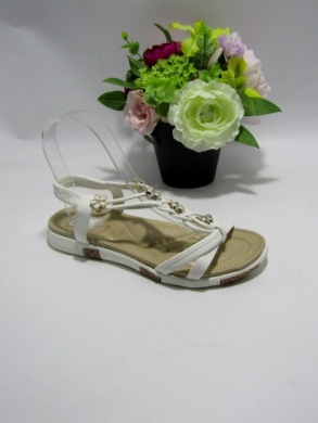 Sandały damskie na płaskim (36-41) FY7050 WHITE