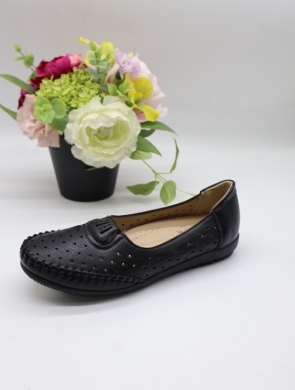 Półbuty damskie na płaskim (36-41) CH122 BLACK