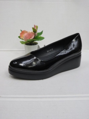Półbuty damskie na koturnie (36-41) XAJ-2 BLACK