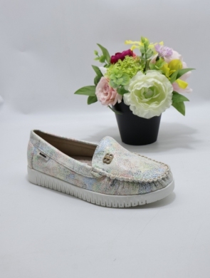 Mokasyny damskie na płaskim (36-41) HJJ-207 CORLO/WHITE