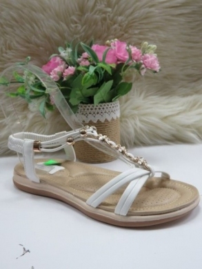 Sandały damskie na płaskim (36-41) FY7002 WHITE