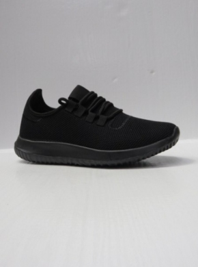 Buty sportowe damskie na płaskim (36-41) DN18-2 BLACK/BLACK
