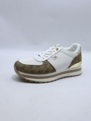 Buty sportowe damskie na płaskim (36-41) J-181 WHITE
