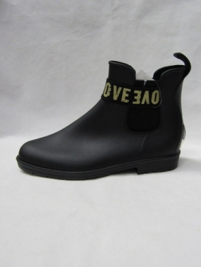 Botki damskie na płaskim (36-41) FS-06 BLACK/GON