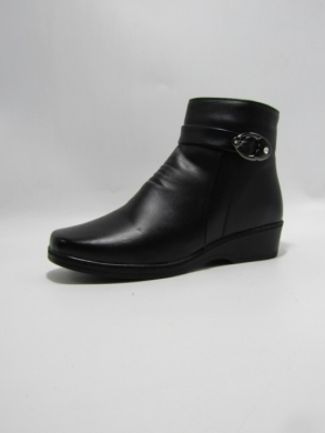 Botki damskie ocieplane na obcasie (36-41) F-18 BLACK