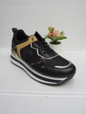Buty sportowe damskie na płaskim (36-41) J-121 BLACK