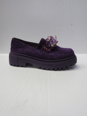 Mokasyny damskie na koturnie (36-41) 8007 PURPLE