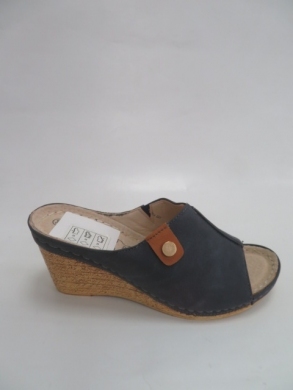 Klapki damskie na koturnie (36-41) 7AA223 NAVY