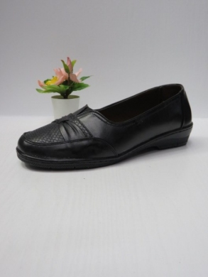 Półbuty damskie na płaskim (36-42) FL6601 BLACK