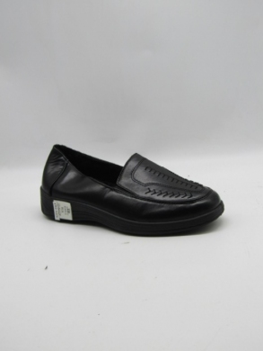 Półbuty damskie ocieplane na płaskim (37-42) E303-1 BLACK