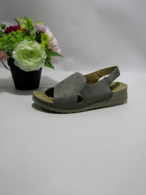 Sandały damskie na płaskim (39-43) DK01-3 GREY