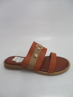 Klapki damskie na płaskim (36-41) ML197 CAMEL