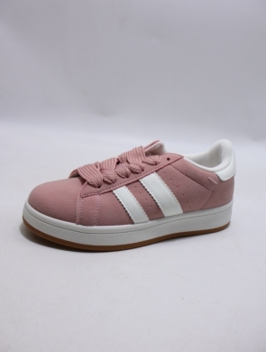Buty sportowe damskie na płaskim (36-41) EV-526 PINK
