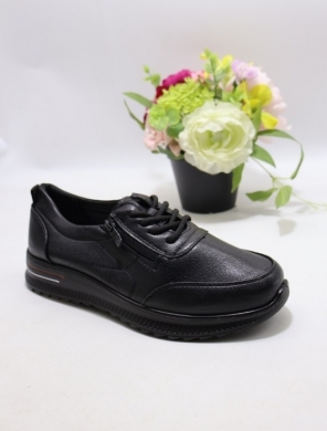 Buty sportowe damskie na płaskim (36-41) 6768 BLACK