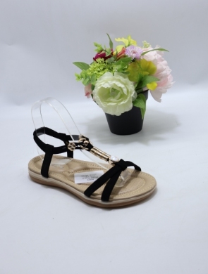 Sandały damskie na płaskim (36-41) FY7001 BLACK