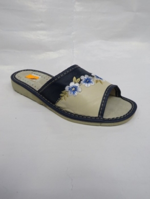 Kapcie damskie (37-41) SD118N Skórzane
