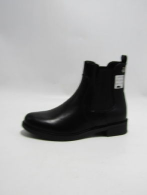 Botki damskie ocieplane na płaskim (36-41) MR-12 BLACK
