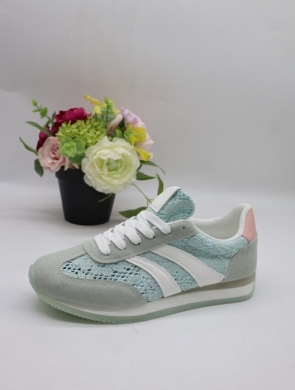 Buty sportowe damskie na płaskim (36-41) 8-252 GREEN