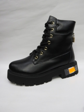 Trapery damskie ocieplane (36-41) F8962 BLACK