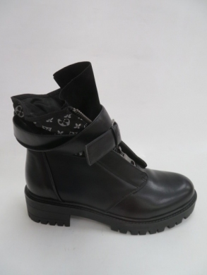 Botki damskie jesienne na obcasie (36-41) NC1052 BLACK