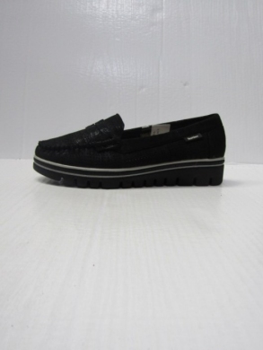 Mokasyny damskie na płaskim (36-41) AXHX-51 BLACK