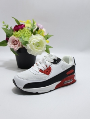 Buty sportowe dziewczęce (30-35) K800BL WH/RED