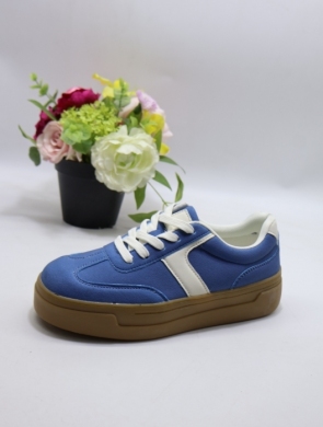 Buty sportowe damskie na płaskim (36-41) C670 BLUE