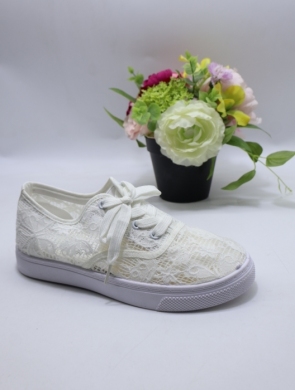 Trampki damskie na płaskim (36-41) FJ-28 WHITE