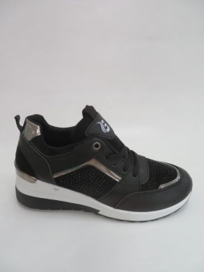 Buty sportowe damskie na koturnie (36-41) XN-136 BLACK