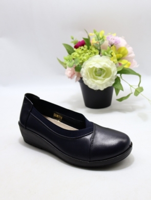 Półbuty damskie na koturnie (37-42) 23T004 NAVY