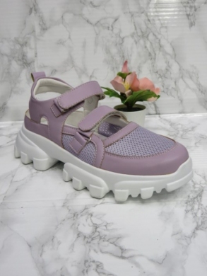 Sandały damskie na płaskim (36-41) A21-7632 PURPLE