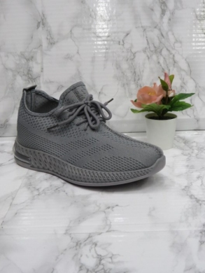 Buty sportowe damskie na płaskim (36-41) 0578 GREY