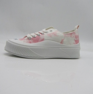 Trampki damskie na płaskim (36-41) LA190 PINK
