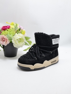 Śniegowce damskie (36-41) 21-Q103 BLACK
