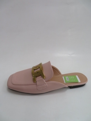 Klapki damskie na płaskim (36-41) 456-2A PINK