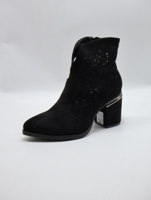 Botki damskie na obcasie (36-41) 2321 BLACK
