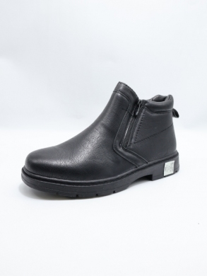 Botki męskie ocieplane (40-46) 31132-1 BLACK