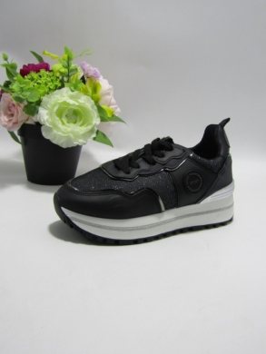Buty sportowe damskie na płaskim (36-41) 9208 BL