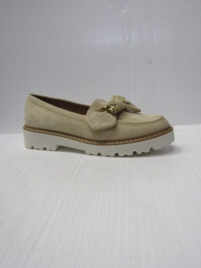 Mokasyny damskie na płaskim (36-41) G1755 BEIGE